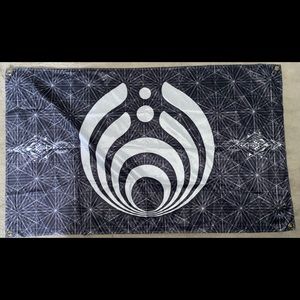 Custom Made Geometric Bassnectar Dubstep Flag Tapestry